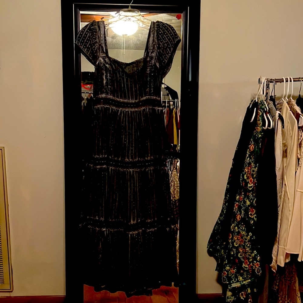 New with tags gray, American Eagle, maxi dress extra-large